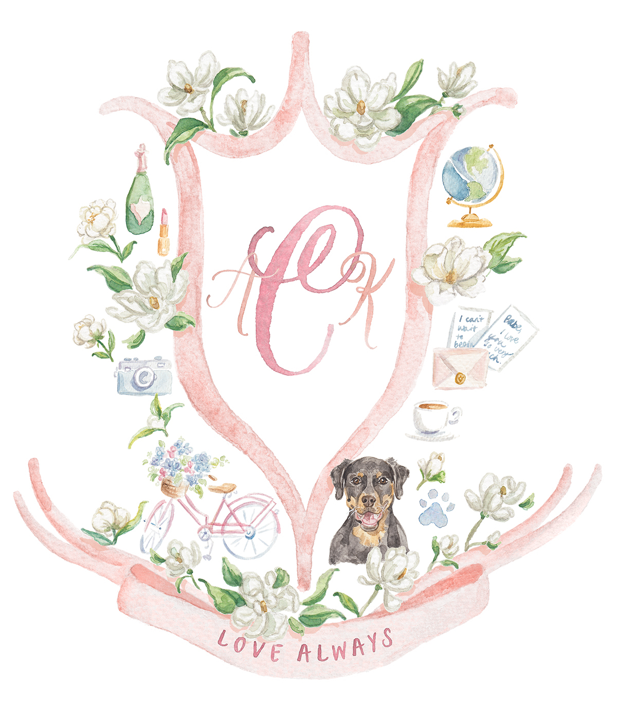 Wedding Crest by Simply Jessica Marie