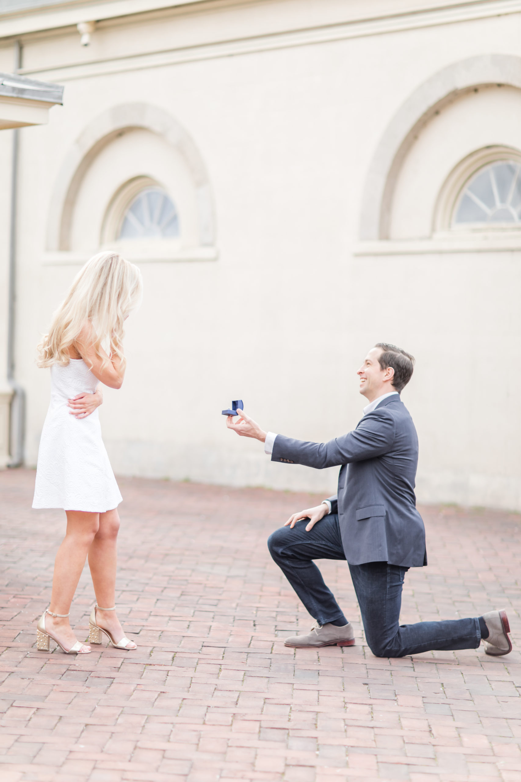 Water Works by Cescaphe proposal and engagement shoot by Philadelphia wedding photographer, Always Avery Photography.
