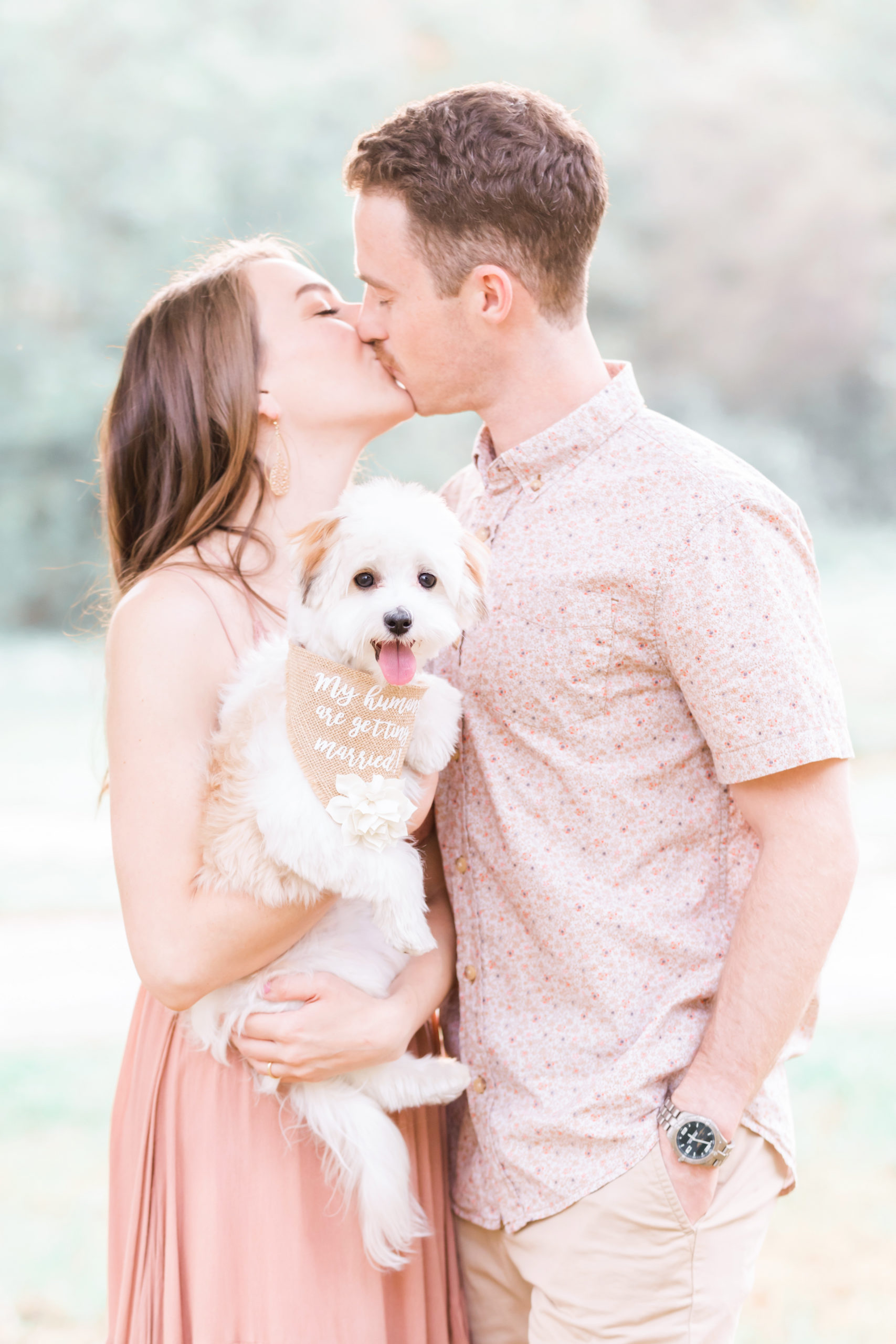 Pup at Valley Forge Engagement Session by Always Avery Photography