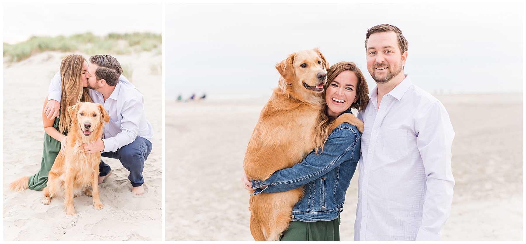 Engagement Session at The Shore with Dog