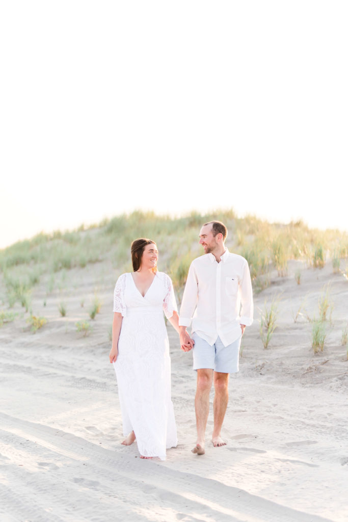 Stone Harbour Beach Engagement Session