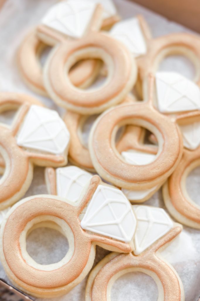 Ring shaped cookies