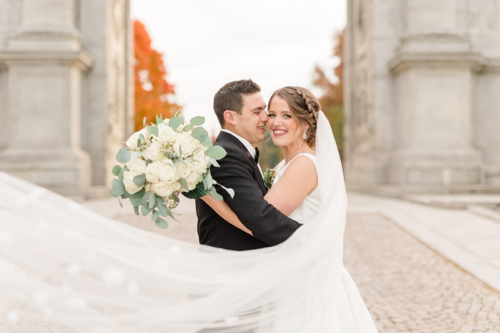 Valley Forge Park wedding portraits